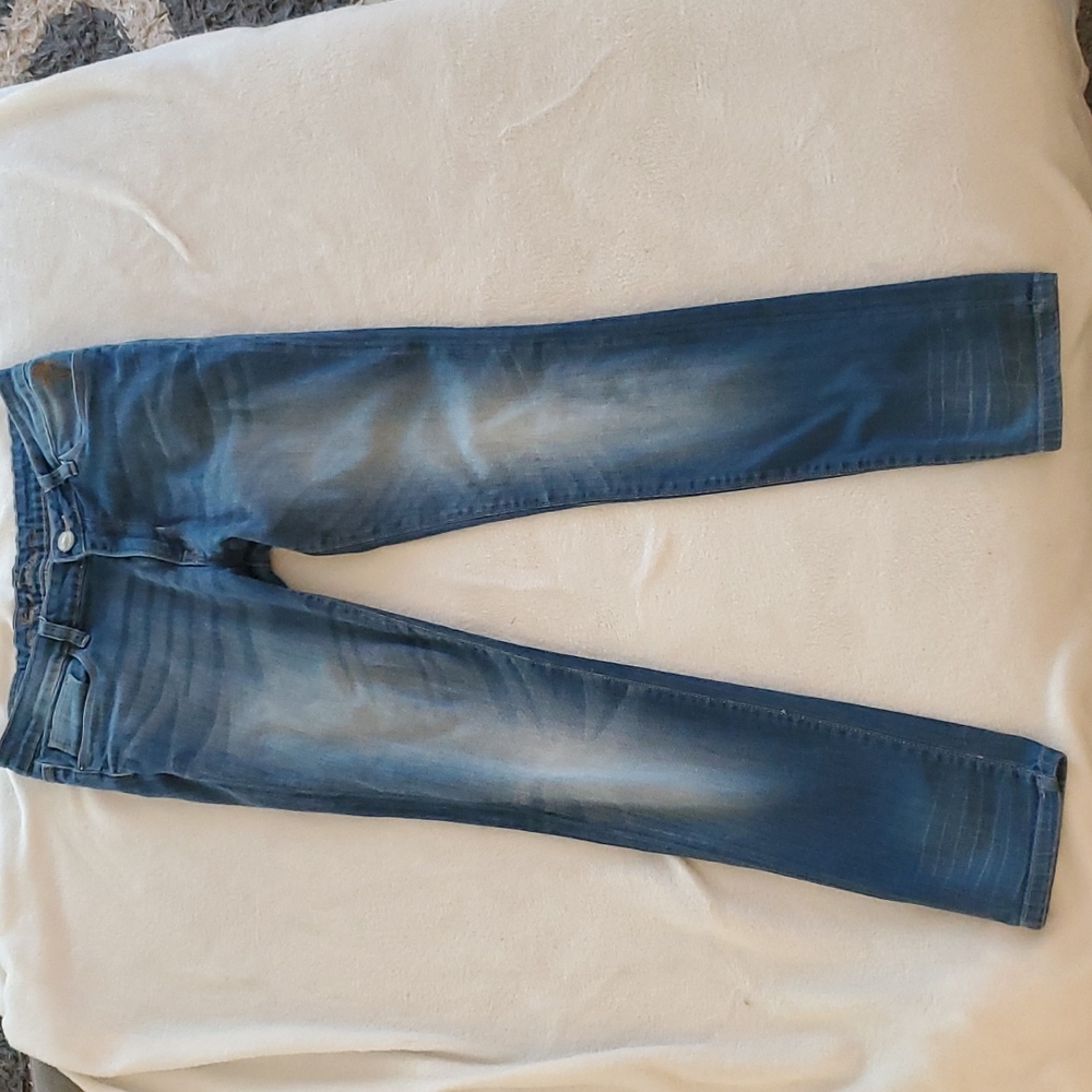 PEPE Seventy Three Sev3nty Y2K Jeans London MedWash Straight Leg Mid-rise 73